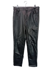 ZARA Pantaloni in ecopelle