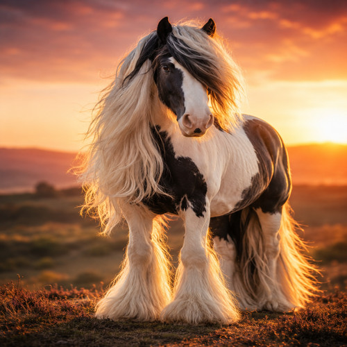 Borsa tote gypsy vanner - borsa, horse
