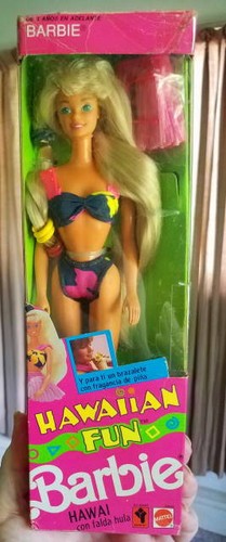 Barbie hawaiana vintage 1990