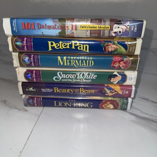 Walt disney vhs - walt,