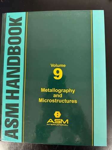 Asm handbook ser - ser.:,