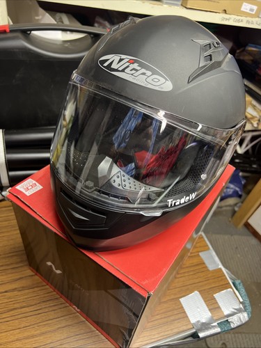 Casco moto medio nitro - moto, n302uno