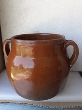 pentola in terracotta vintage coccio per cucina della nonna