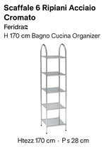 Scaffale 6 Ripiani Acciaio