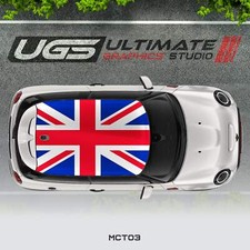 Mini Cooper Top UK Flag