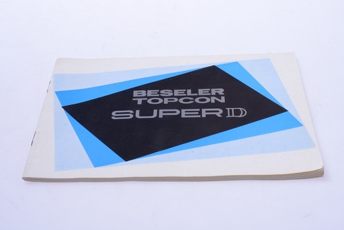 Topcon super d fotocamera - topcon,