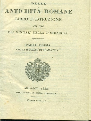 Delle antichita romane parte - delle,