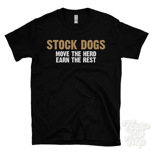 Maglietta stock dogs move the - move,