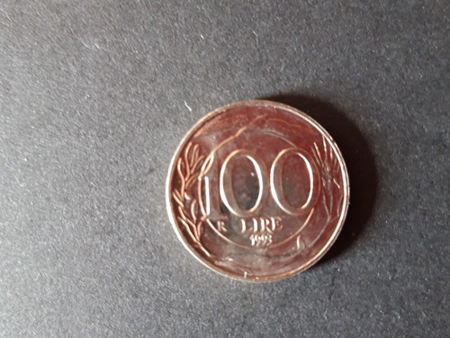 Italia repubblica 100 - repubblica, lire
