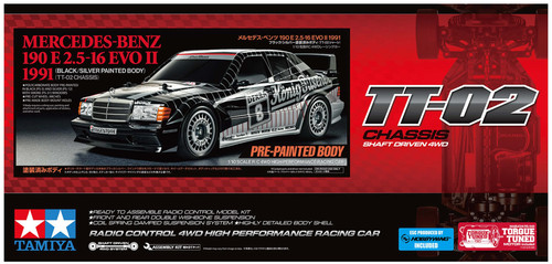 Tamiya mercedes benz 190 - rc, mercedes-benz