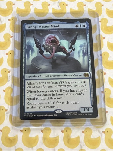 Krang master mind - mind, foil
