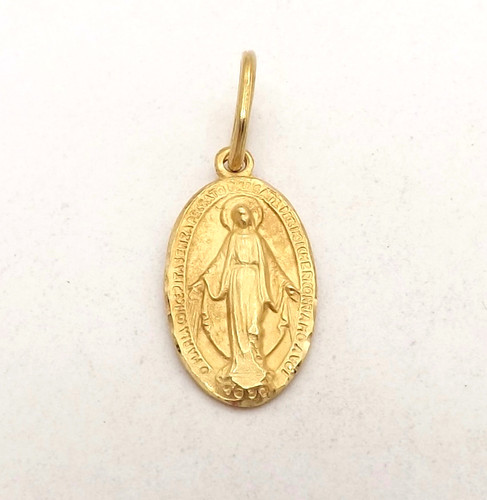 Ciondolo medaglia madonna - ciondolo,