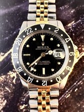 Rolex Gmt Master nipple Dial Ref.16753 plexi serial 8.mili 1984 Jubile bracelet
