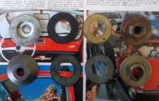 FIAT 500 F - L - R DISTANZIALI PER FISSAGGIO VENTOLA  DINAMO/ALTERNATORE (538)