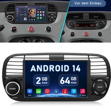 Per Fiat 500 500C 2007-2015