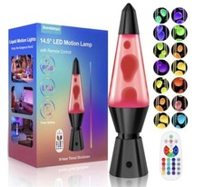 Lampada Lava con 17 Colori che