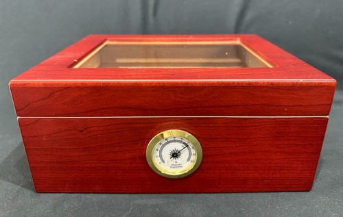 Mantello cigar humidor glass - cigar,