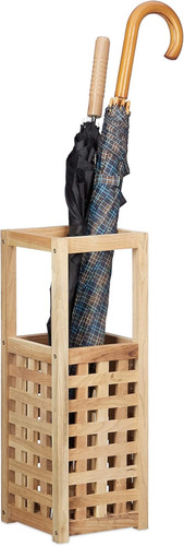 Portaombrelli legno noce - legno,