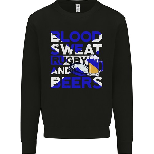 Blood sweat rugby birre - blood, e