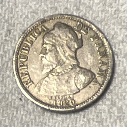 1929 panama 2 - 2-1/2, centesimos