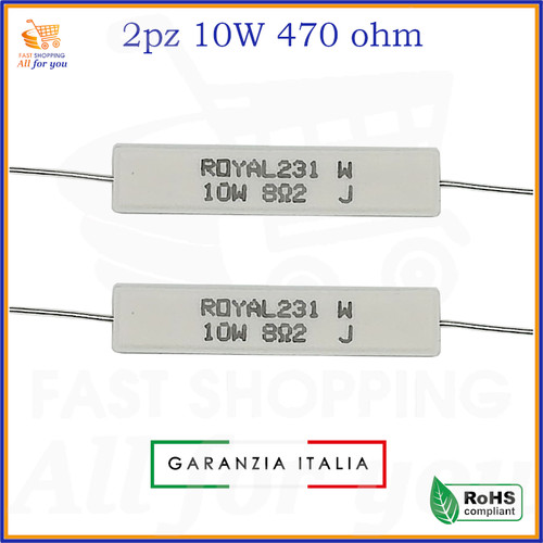 Kit resistenze 10w resistenza - 10w,