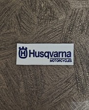 TOPPA PATCH Husqvarna Ricamata