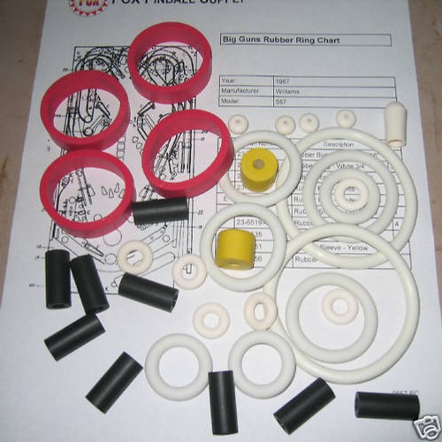 Kit anello gomma - , flipper