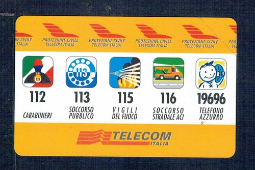 Gian scheda telefonica - scheda, prp