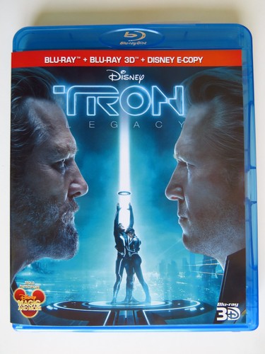 Tron legacy bluray 2d e - tron:,