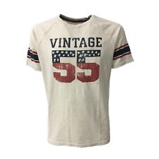 VINTAGE 55 t-shirt uomo ecru