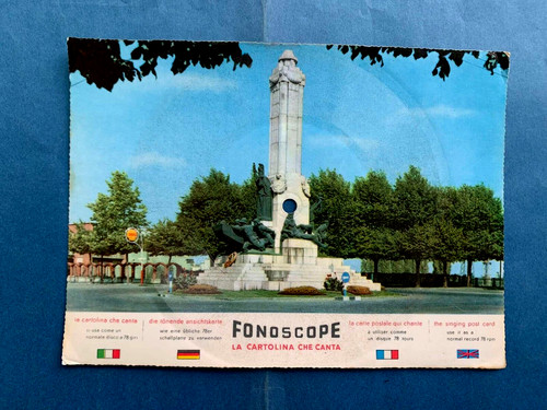 Cartolina che canta - cartolina,
