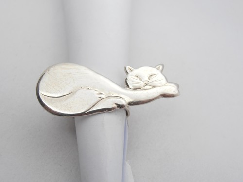 Gattone anello in argento - gattone, :