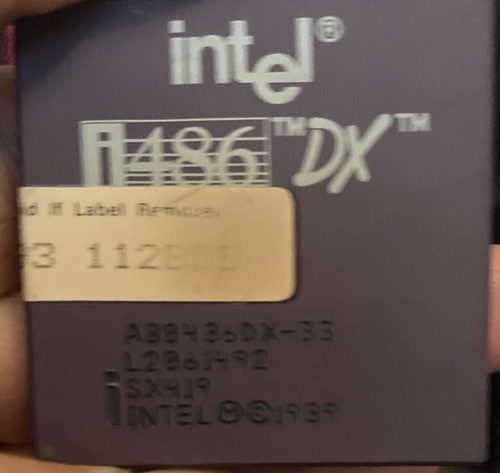 Processore intel 486 - intel, dx