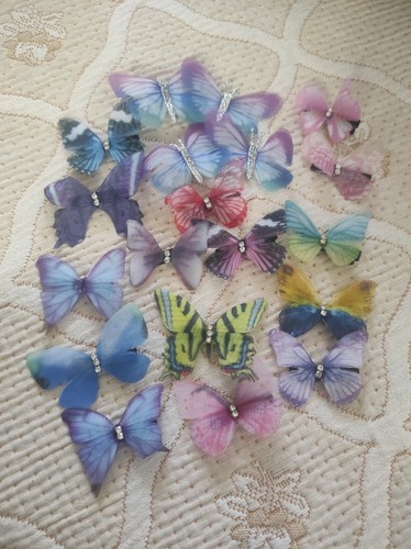 Farfalle decorative fermagli - farfalle,