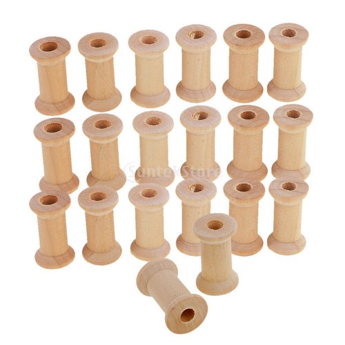 Pezzi rocchetti di legno - 20,