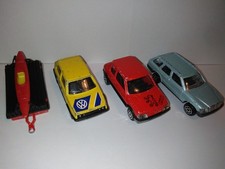 Majorette - Lotto 4 Modellini Vintage - Volkswagen Golf GTI/ Peugeot 205 GTI/