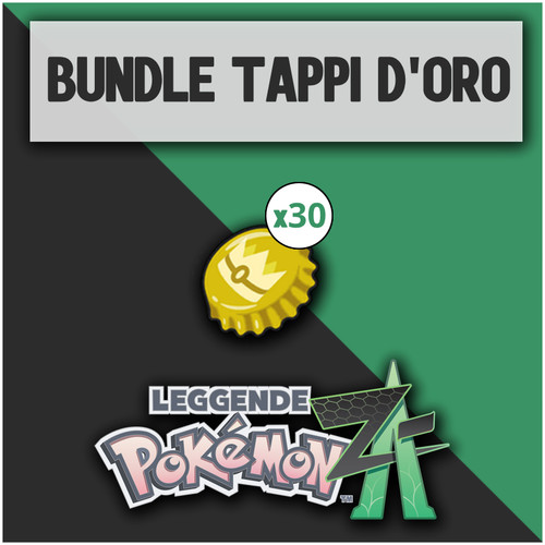 X30 tappi oro pokémon - -,