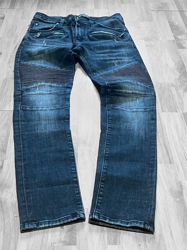 Jeans biker balmain - jeans, originali