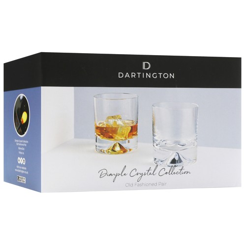 Dartington crystal dimple old - dartington,