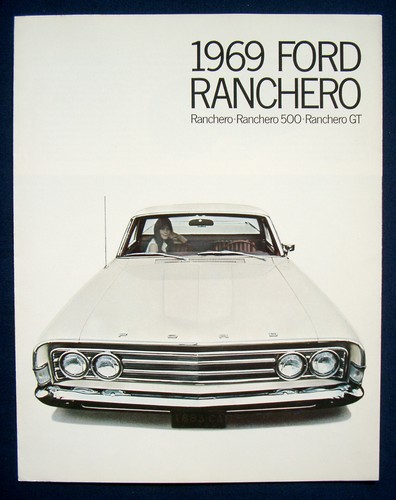 Brochure depliant 1969 ford - brochure,