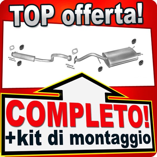 Scarico completo per 105 - mg, zr