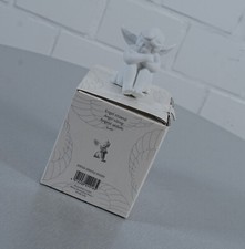 Angelo in porcellana Rosenthal seduto Angel sitting bianco opaco 6 cm in conf...