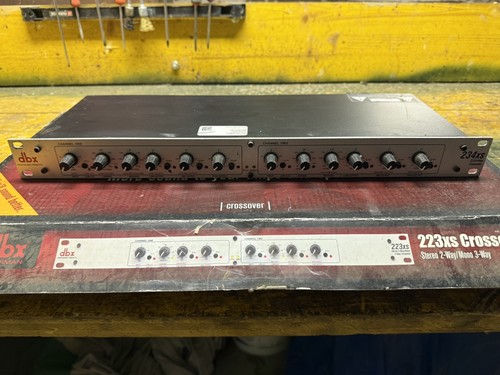 Dbx 234xs crossover - crossover, attivo