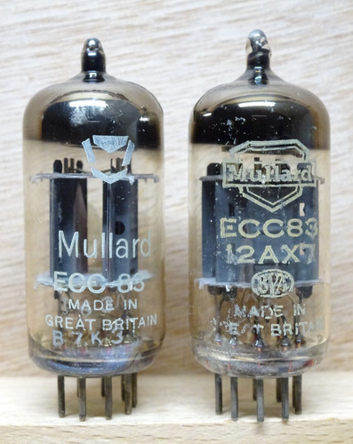Coppia mullard ecc83 oltre - ecc83, |