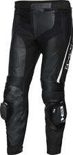 Pantaloni in pelle da moto IXS X-Sport LD RS-1000 nero/bianco taglia 114H lunghi