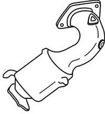 120 cv Catalizzatore per Fiat