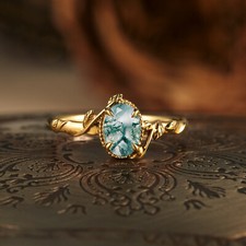 Anello fidanzamento ovale - anello,