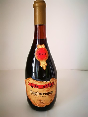 Bottiglia vintage barbaresco - vintage,