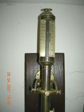 Antique brass naval barometer - antique,