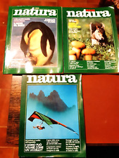 NATURA - LOTTO 3 RIVISTE (N.4 1983 / N.3 1984 / N.5 1986)